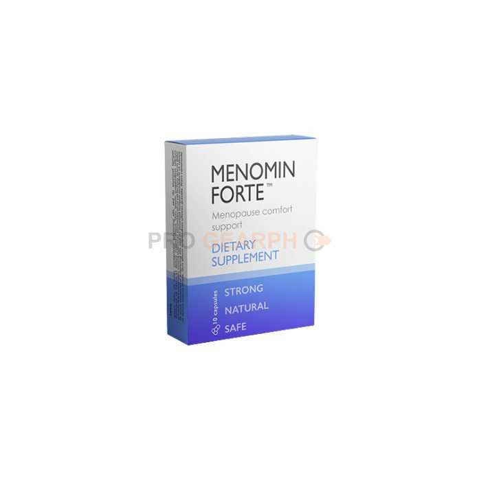 Menomin Forte ⭕  капсулы для облегчения симптомов менопаузы в Испании