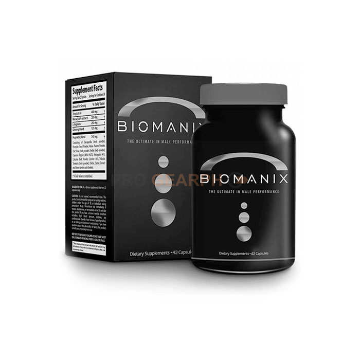 Biomanix ⭕ (Биоманикс) капсулы для усиления потенции в Смилтене